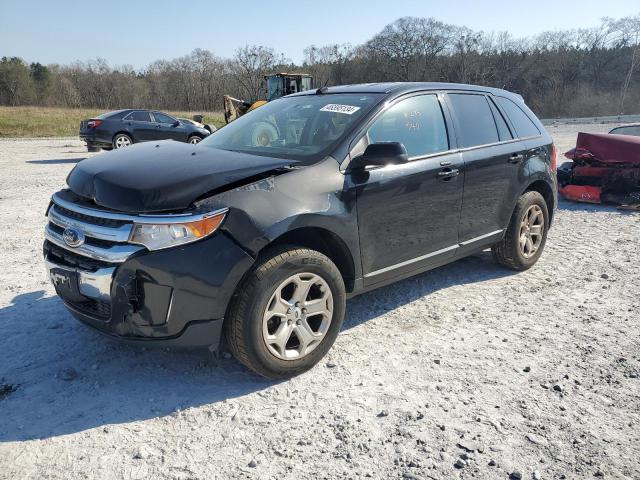 2FMDK3JC9DBB95411 - 2013 FORD EDGE SEL BLACK photo 1