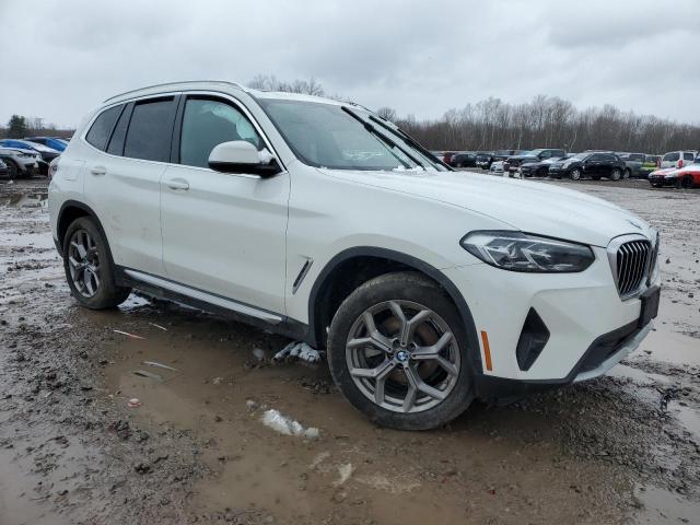 WBX57DP05NN131422 - 2022 BMW X3 XDRIVE30I WHITE photo 4