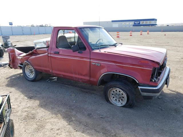 1FTCR10U1MPA82149 - 1991 FORD RANGER RED photo 4