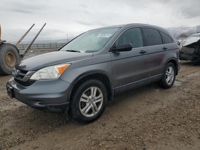 JHLRE4H54BC009403 - 2011 HONDA CR-V EX GRAY photo 1