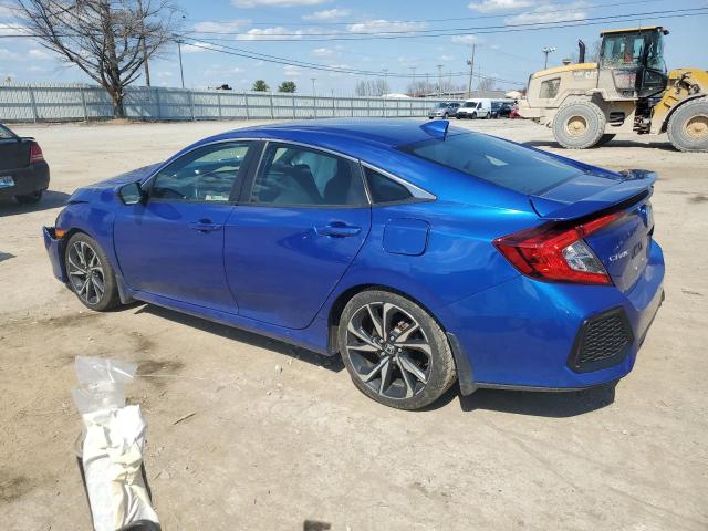 2HGFC1E51KH708074 - 2019 HONDA CIVIC SI BLUE photo 2