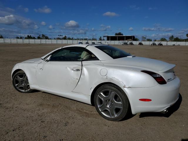 JTHFN45Y289018586 - 2008 LEXUS SC 430 WHITE photo 2