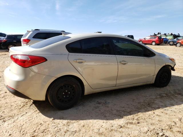 KNAFK4A66E5100447 - 2014 KIA FORTE LX WHITE photo 3