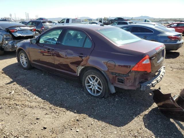 3FAHP0GA5CR419937 - 2012 FORD FUSION S BURGUNDY photo 2