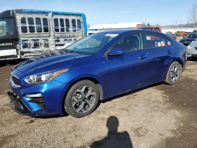 3KPF24AD0LE202880 - 2020 KIA FORTE FE BLUE photo 1