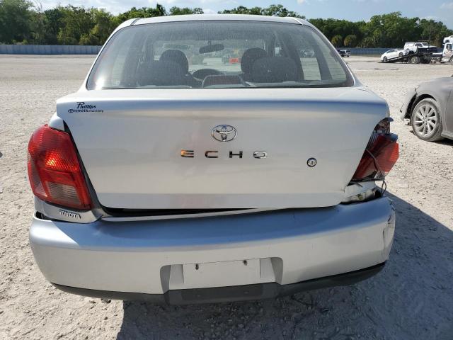 JTDBT123725026906 - 2002 TOYOTA ECHO SILVER photo 6