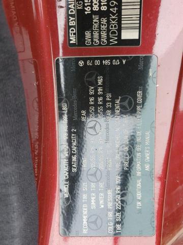 WDBKK49F54F307439 - 2004 MERCEDES-BENZ SLK 230 KOMPRESSOR RED photo 12