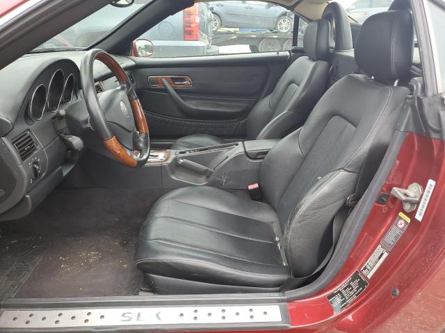 WDBKK49F54F307439 - 2004 MERCEDES-BENZ SLK 230 KOMPRESSOR RED photo 7