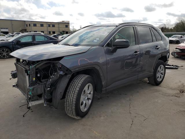 JTMH1RFV0KD005704 - 2019 TOYOTA RAV4 LE GRAY photo 1