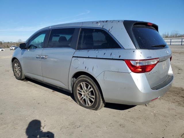 5FNRL5H45CB043595 - 2012 HONDA ODYSSEY EX ვერცხლისფერი ფოტო 2