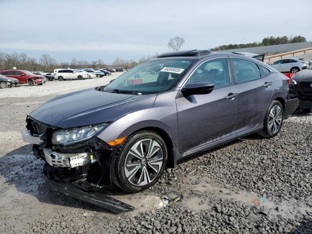 19XFC1F77GE029766 - 2016 HONDA CIVIC EXL GRAY photo 1