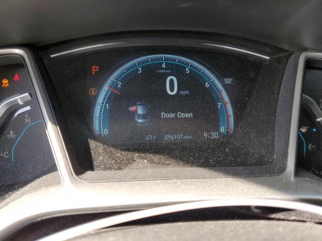 19XFC1F77GE029766 - 2016 HONDA CIVIC EXL GRAY photo 9