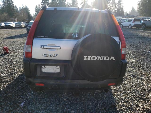 JHLRD78802C061433 - 2002 HONDA CR-V EX SILVER photo 6