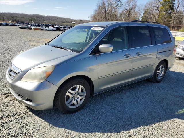 5FNRL38456B075424 - 2006 HONDA ODYSSEY EX SILVER photo 1