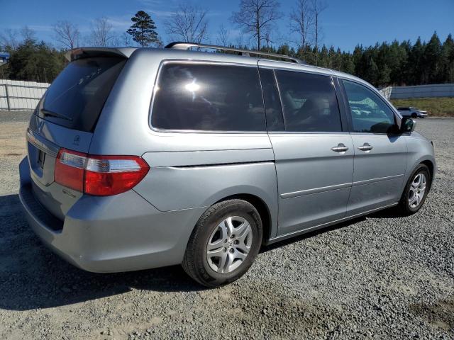 5FNRL38456B075424 - 2006 HONDA ODYSSEY EX SILVER photo 3