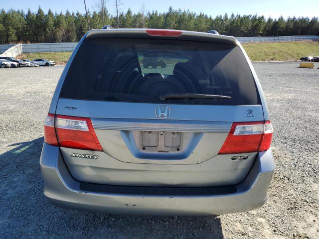 5FNRL38456B075424 - 2006 HONDA ODYSSEY EX SILVER photo 6