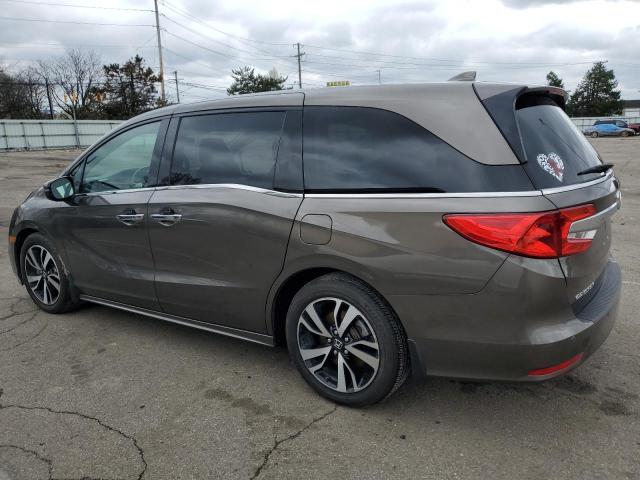 5FNRL6H90JB054955 - 2018 HONDA ODYSSEY ELITE Grafito foto 2