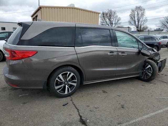 5FNRL6H90JB054955 - 2018 HONDA ODYSSEY ELITE Grafito foto 3