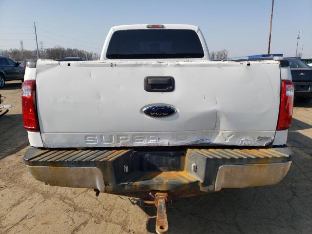 1FT7W2BT6BEB73933 - 2011 FORD F250 SUPER DUTY WHITE photo 6