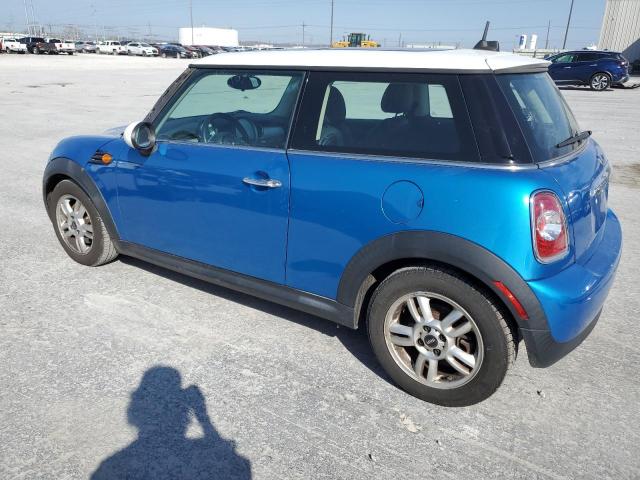 WMWSU3C52CT367522 - 2012 MINI COOPER BLUE photo 2