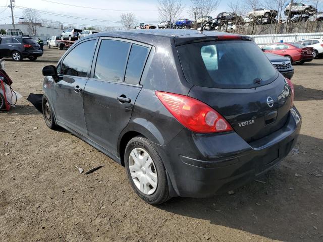 3N1BC1CP1BL498569 - 2011 NISSAN VERSA S BLACK photo 2