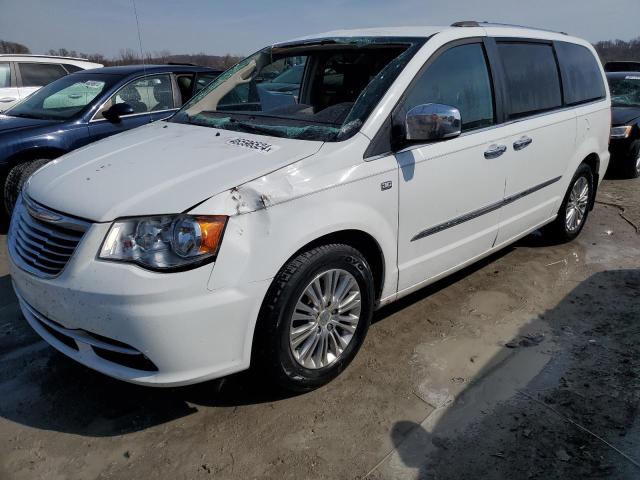 2C4RC1CGXER367188 - 2014 CHRYSLER TOWN & COU TOURING L WHITE photo 1
