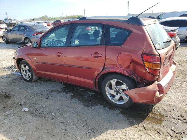 5Y2SL63885Z408446 - 2005 PONTIAC VIBE RED photo 2