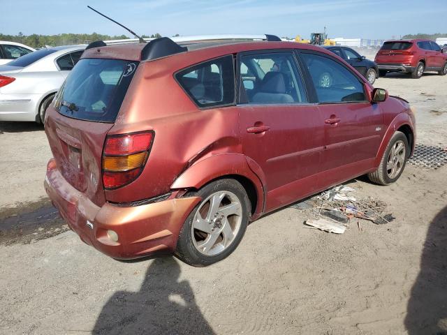 5Y2SL63885Z408446 - 2005 PONTIAC VIBE RED photo 3