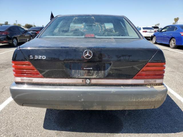 WDBGA32E6RA186350 - 1994 MERCEDES-BENZ S 320 BLACK photo 6