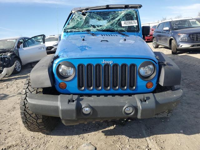 1J4BA3H12AL184212 - 2010 JEEP WRANGLER U SPORT BLUE photo 5