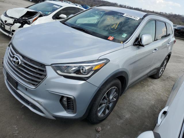 KM8SN4HF3JU272333 - 2018 HYUNDAI SANTA FE SE SILVER photo 1