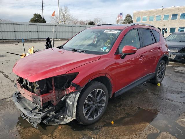 JM3KE4DY6G0765880 - 2016 MAZDA CX-5 GT RED photo 1