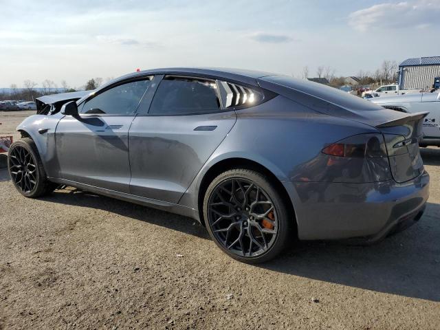 5YJSA1E69MF440735 - 2021 TESLA MODEL S CHARCOAL photo 2