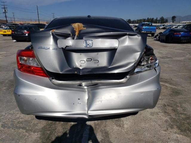 2HGFB2F97CH540663 - 2012 HONDA CIVIC EXL GRAY photo 6