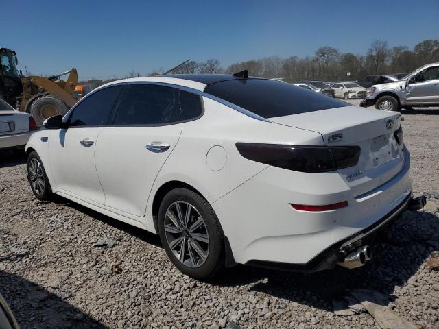 5XXGU4L15KG329468 - 2019 KIA OPTIMA EX WHITE photo 2