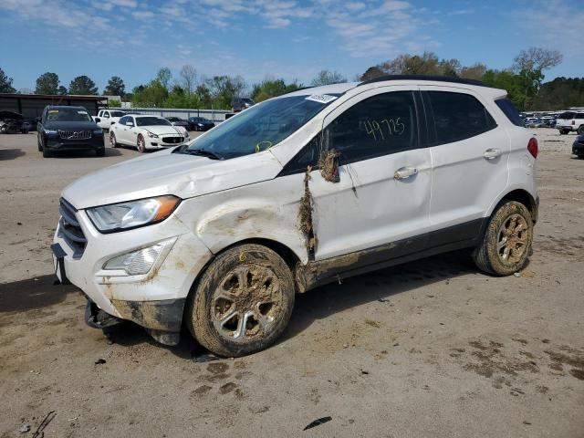 MAJ3P1TE8JC190397 - 2018 FORD ECOSPORT SE WHITE photo 1