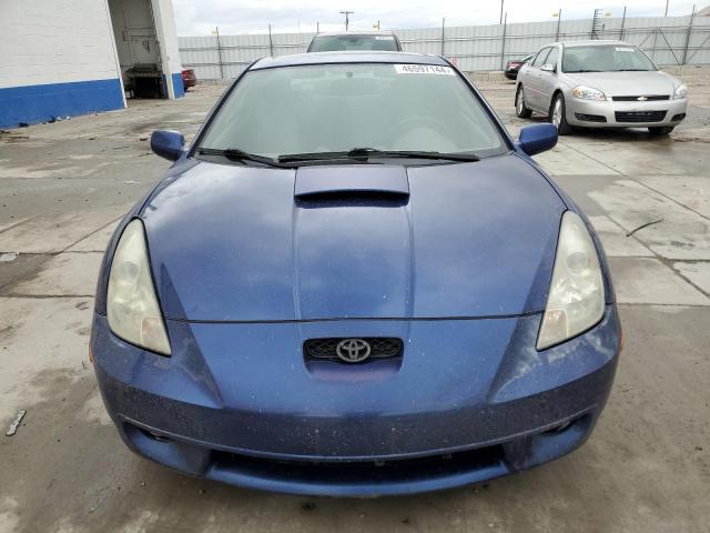 JTDDY32T610038370 - 2001 TOYOTA CELICA GT-S BLUE photo 5