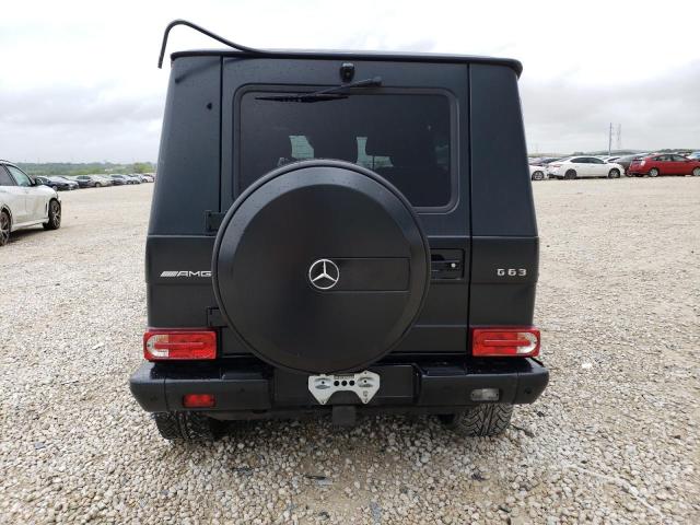 WDCYC7DH2JX296502 - 2018 MERCEDES-BENZ G 63 AMG BLACK photo 6