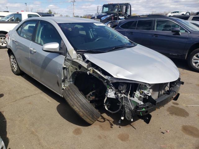 2T1BURHEXHC910225 - 2017 TOYOTA COROLLA L SILVER photo 4