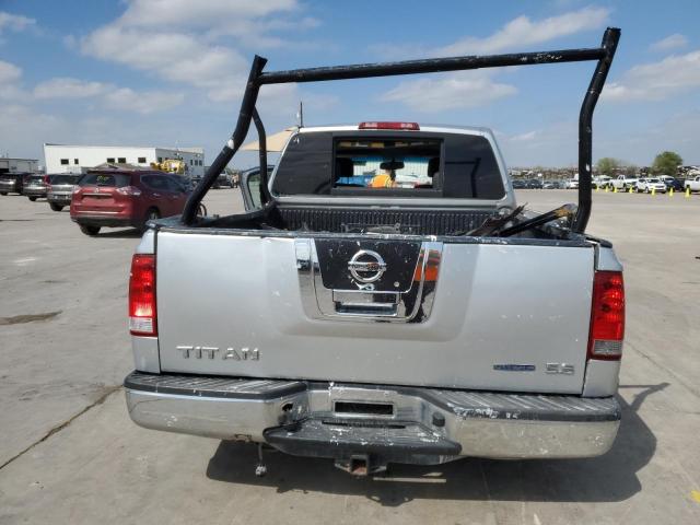 1N6BA07D48N336034 - 2008 NISSAN TITAN XE SILVER photo 6