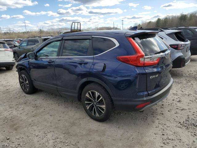 7FARW2H57JE101870 - 2018 HONDA CR-V EX BLUE photo 2