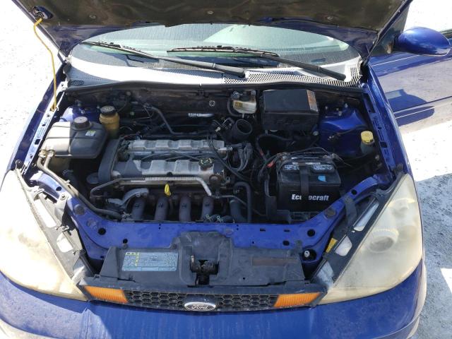 3FAHP39514R108251 - 2004 FORD FOCUS ZX3 SVT BLUE photo 11