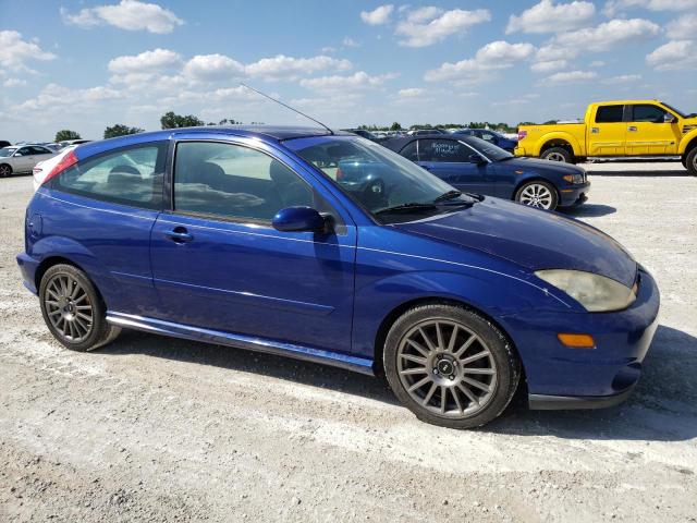 3FAHP39514R108251 - 2004 FORD FOCUS ZX3 SVT BLUE photo 4