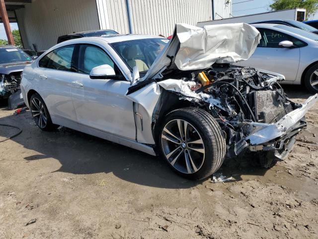WBA4J3C02LBL11933 - 2020 BMW 430XI GRAN COUPE WHITE photo 4