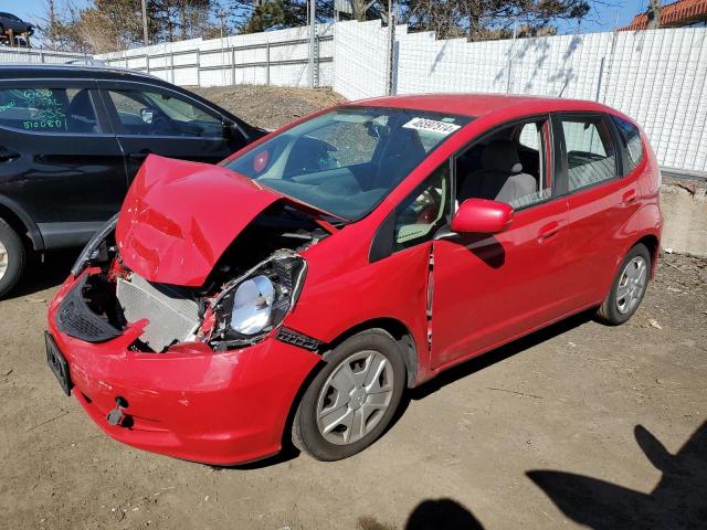JHMGE8H32DC014885 - 2013 HONDA FIT RED photo 1