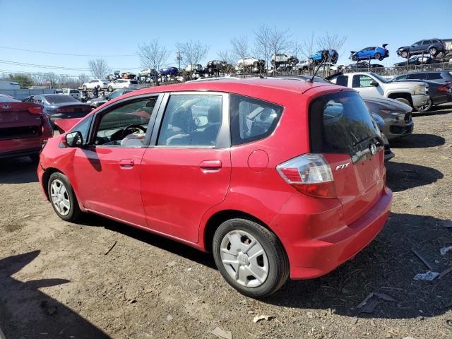 JHMGE8H32DC014885 - 2013 HONDA FIT RED photo 2