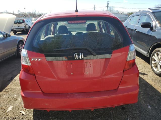 JHMGE8H32DC014885 - 2013 HONDA FIT RED photo 6