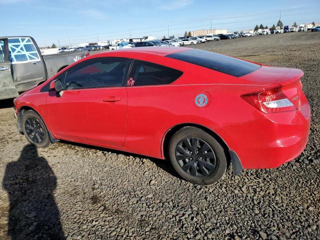 2HGFG3B5XCH545236 - 2012 HONDA CIVIC LX RED photo 2