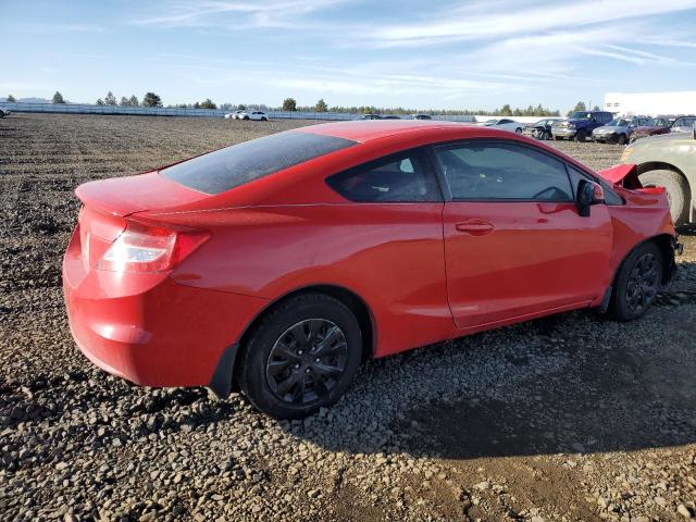 2HGFG3B5XCH545236 - 2012 HONDA CIVIC LX RED photo 3