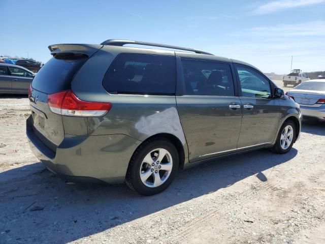 5TDKK3DC7CS229768 - 2012 TOYOTA SIENNA LE GRAY photo 3